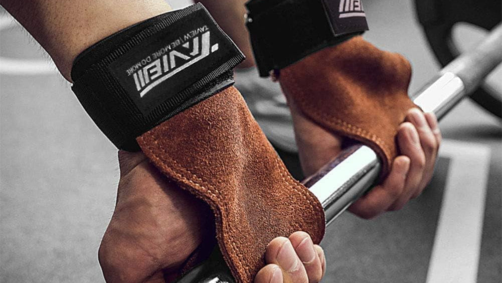 Wrist Straps for Weightlifting for Maximum Grip Support - Lifting Deadlift Strap & Weight Lifting Grips Gloves for Working Out Pull up Deadlifting & Shrugs